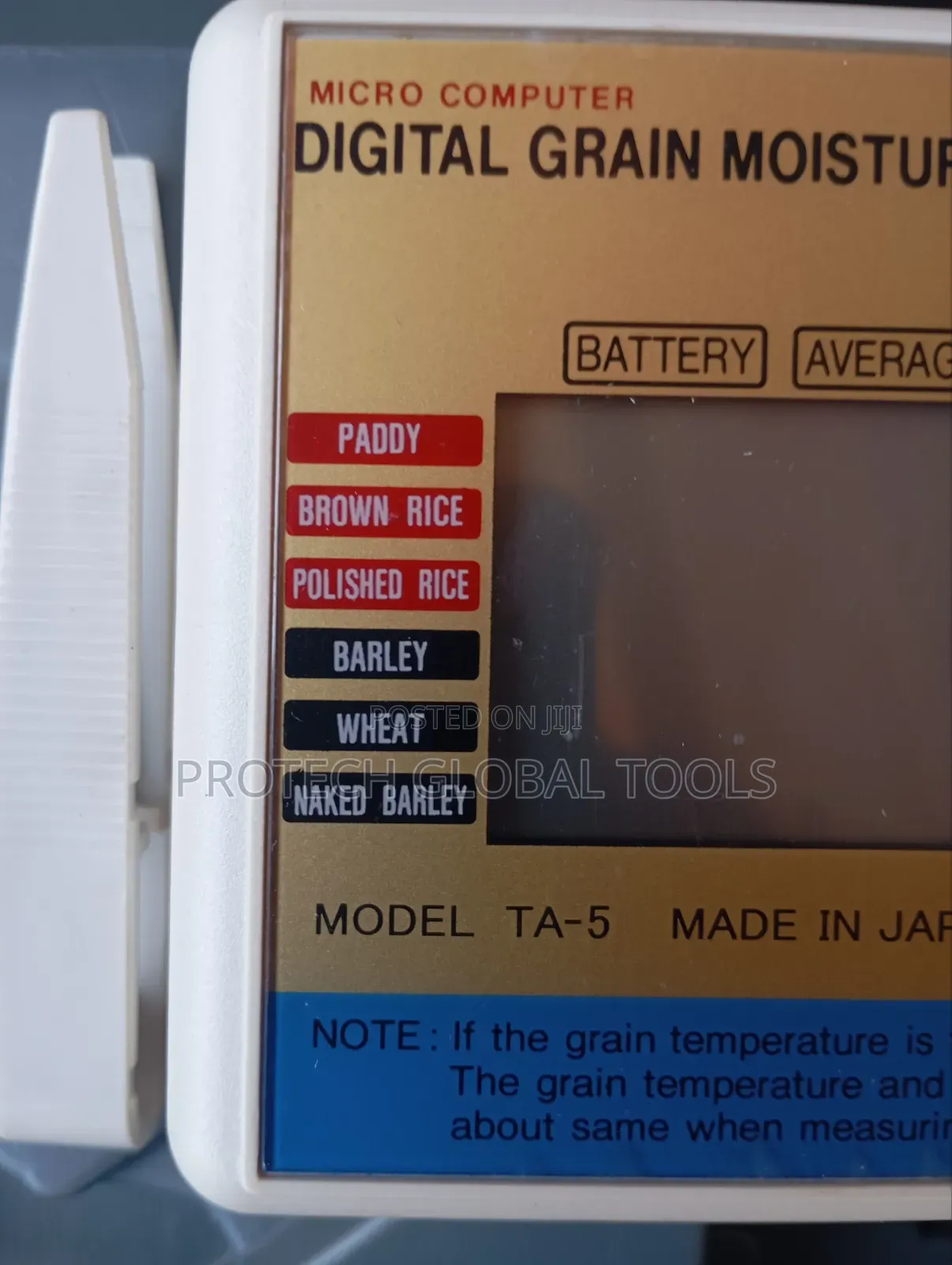 Japanese Digital Grain Moisture Meter