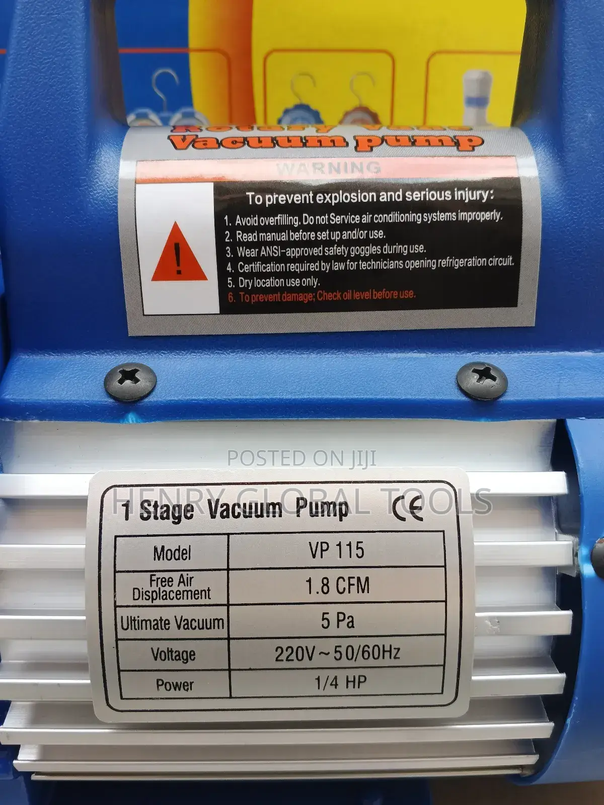 1⁄4hp Original Vacuum Pump Machine