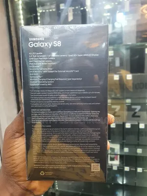 New Samsung Galaxy S8 64 GB Black