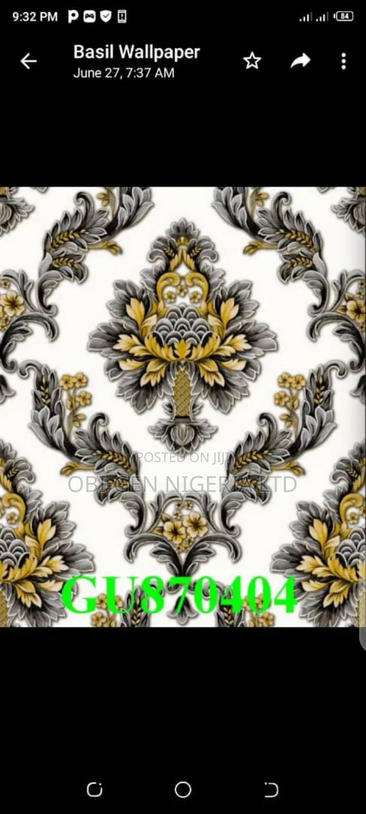 Wallpaper, Vibrant Floral Wallpaper Set