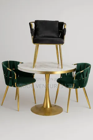 3 Chairs and Table for Hotel and Home
