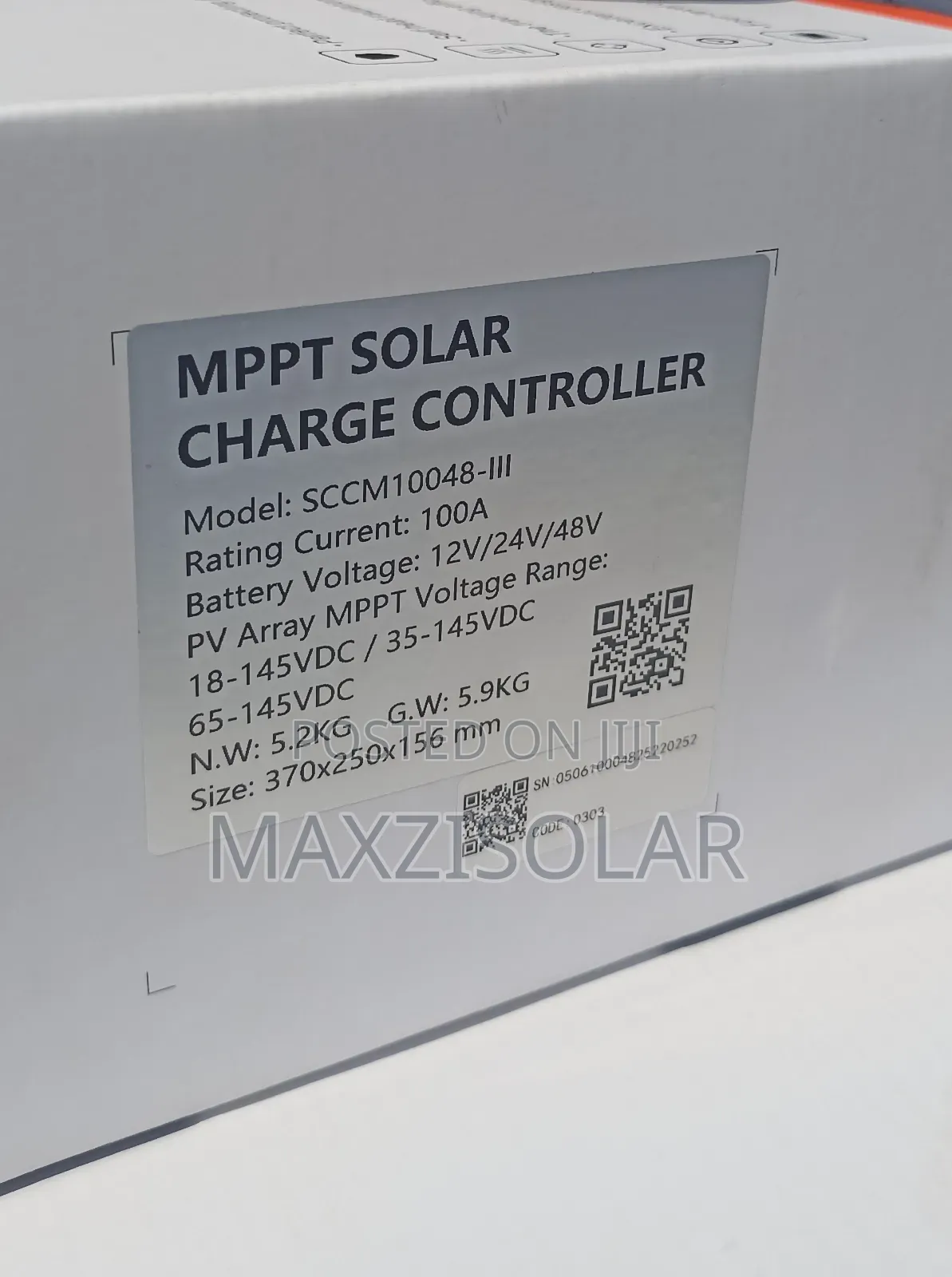 100a Mppt Felicity Charge Controller