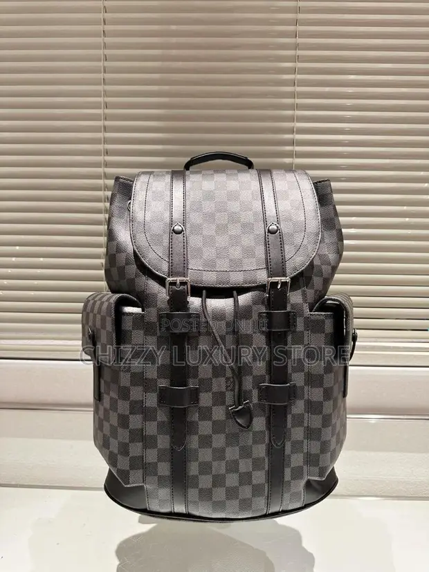 Louis Vuitton Quality Luxury Men Genuine Leather Backpack for sale - Chizzy  Luxury Store  Price:  188,000 on Jiji.ng [Lagos Island (Eko)]