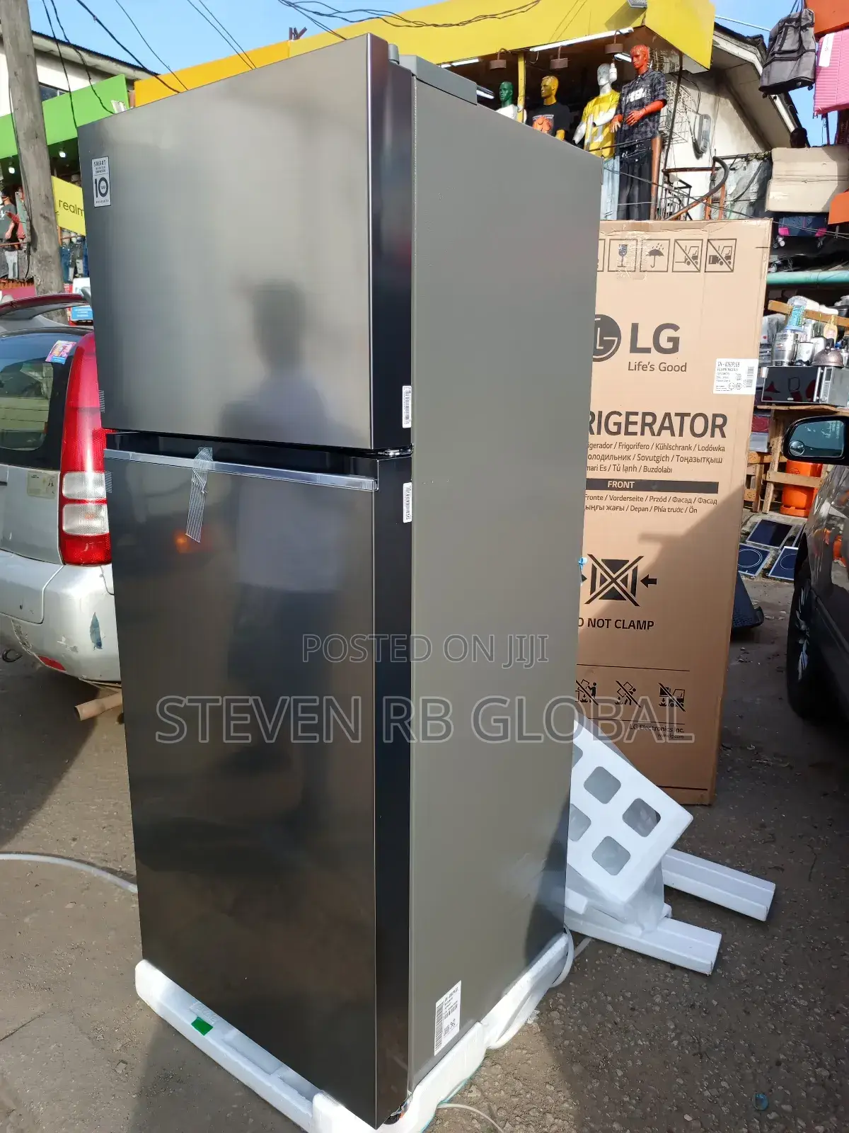 Lg 395l Top Mount Refrigerator | Ref 392 PLGB – Silver