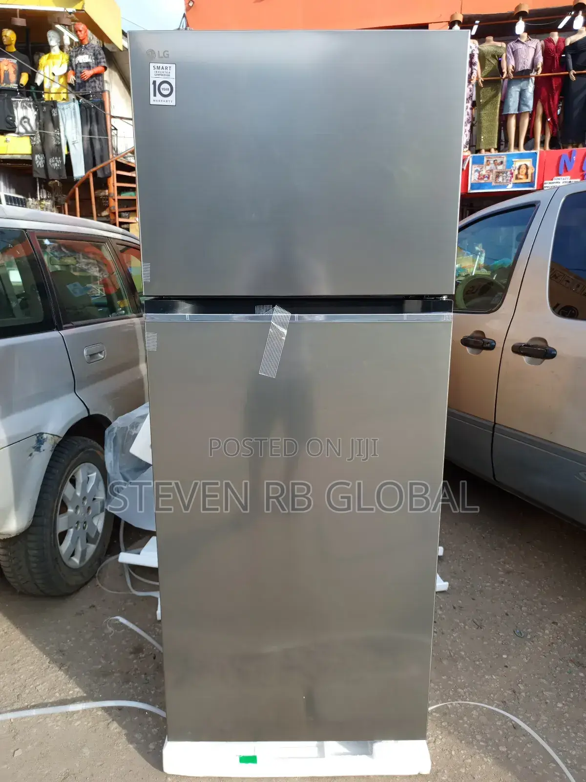 Lg 395l Top Mount Refrigerator | Ref 392 PLGB – Silver
