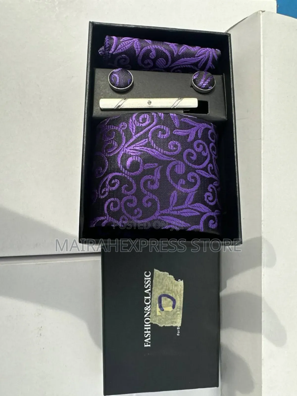 4in1 Men's Tie Gift Set Box (D4r3t)