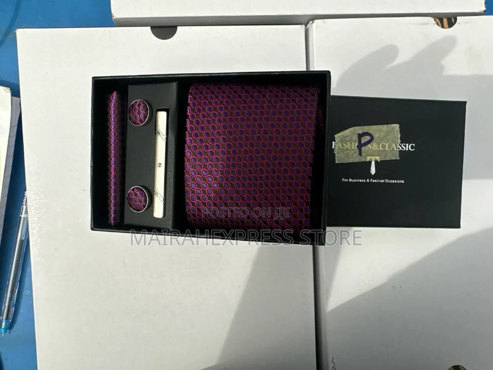 4in1 Men's Tie Gift Set Box (D4r3t)
