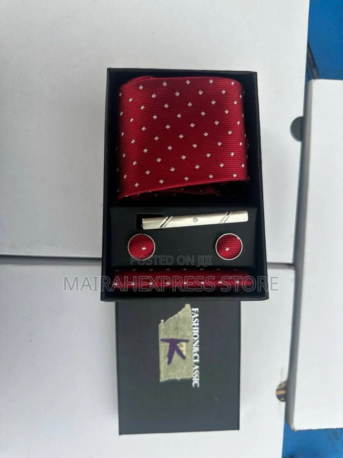 4in1 Men's Tie Gift Set Box (D4r3t)