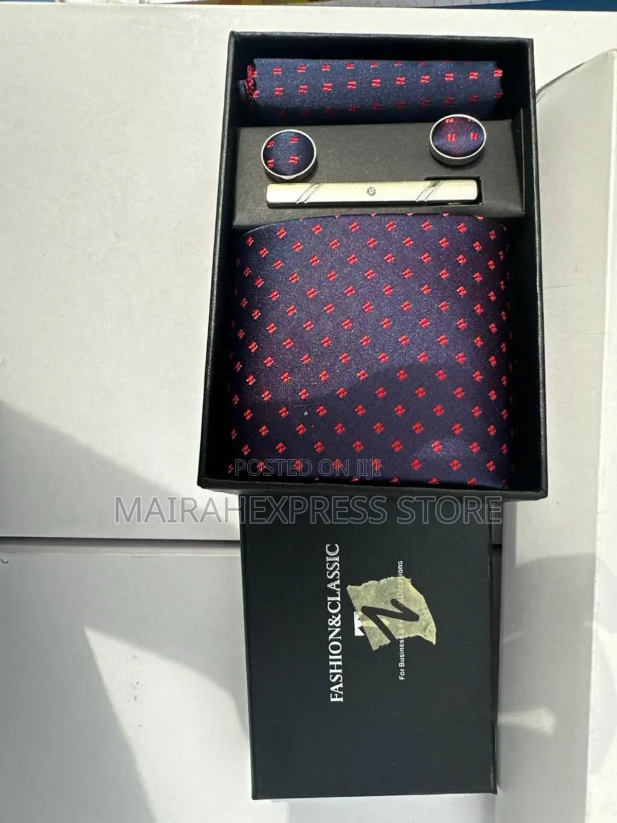4in1 Men's Tie Gift Set Box (D4r3t)