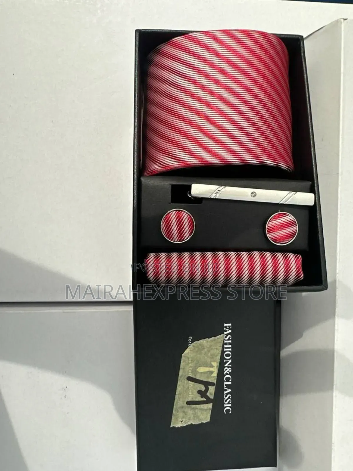 4in1 Men's Tie Gift Set Box (D4r3t)
