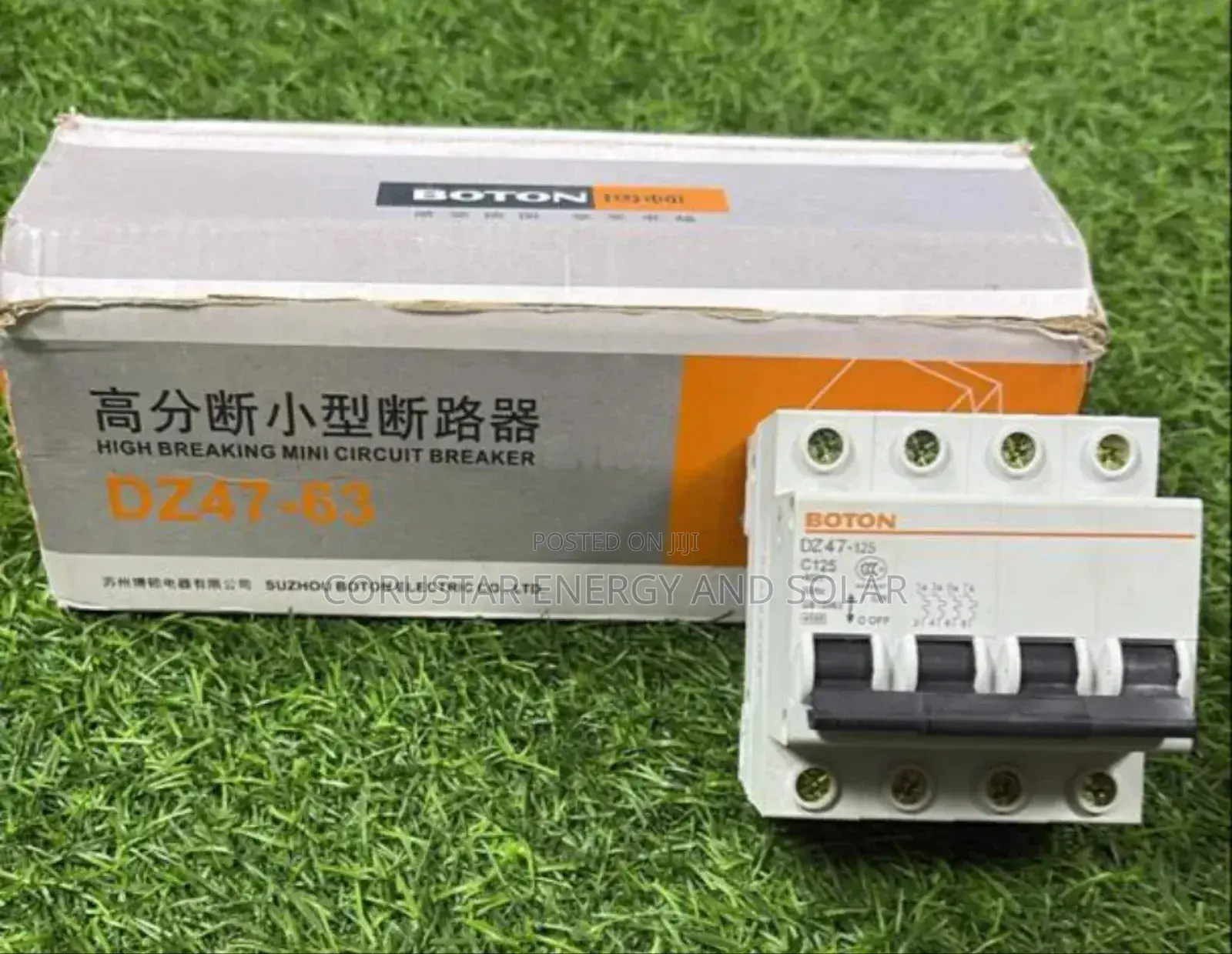 125a MCB 4p Boton Breaker