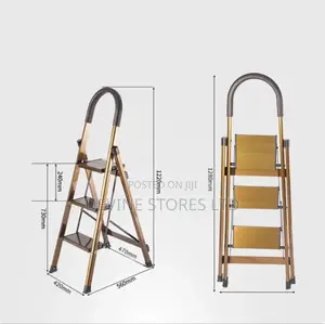 3 Steps Aluminun Golden Ladder(Turkey)