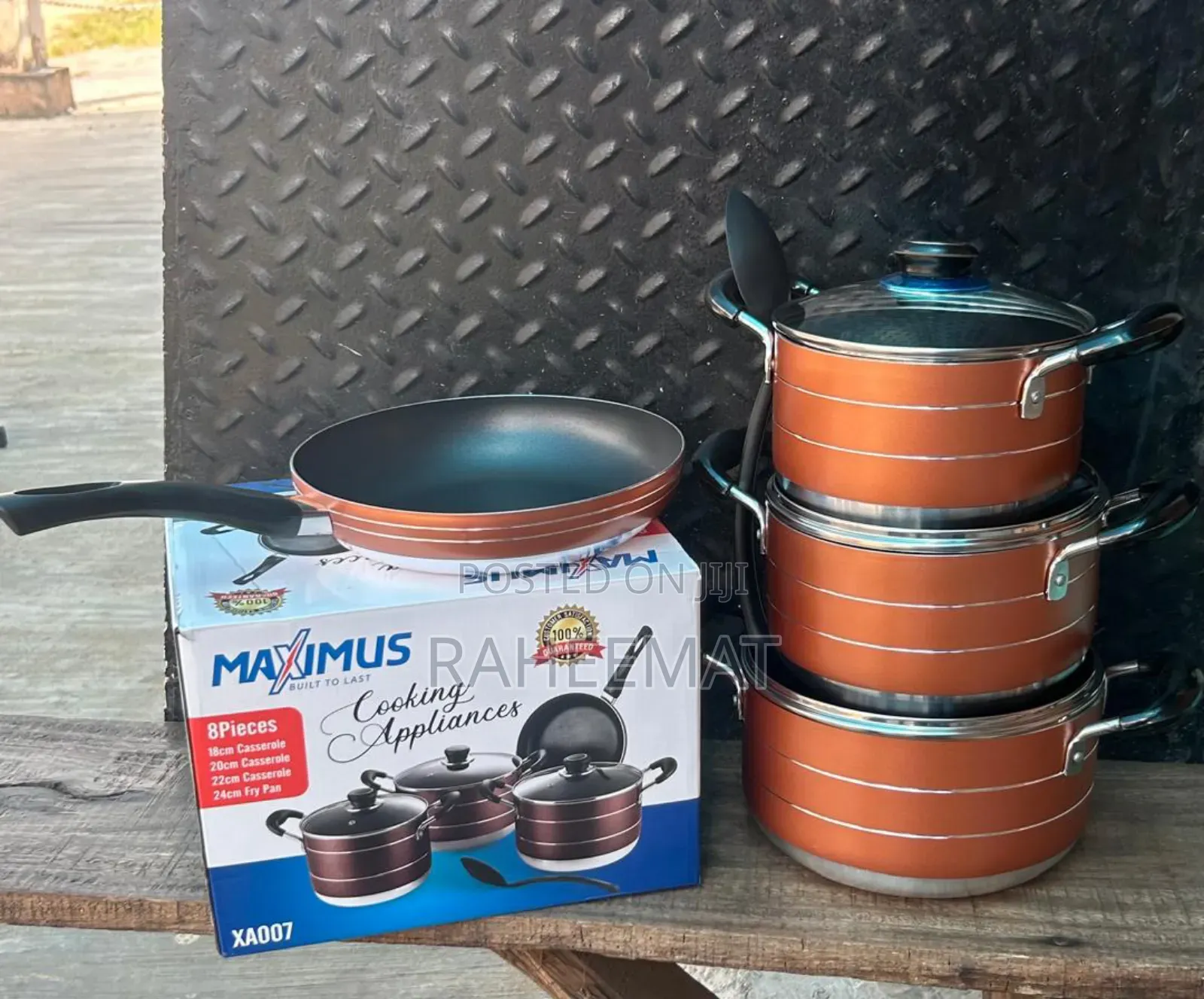 Maximus Built to Last Cooking Pots