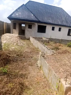 Two Bedroom Bungalow on 2plots+Developable Structure Fenced and Gated.