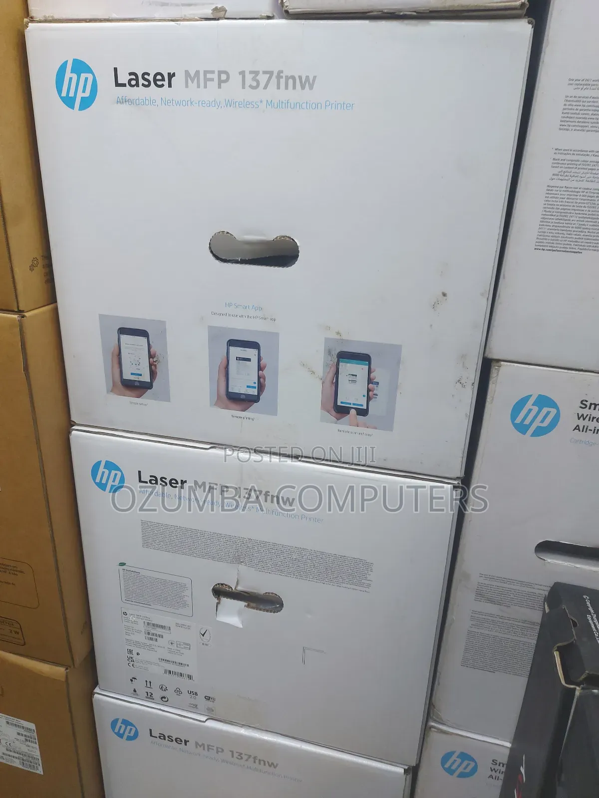 Hp Laser MFP 137fnw Printer