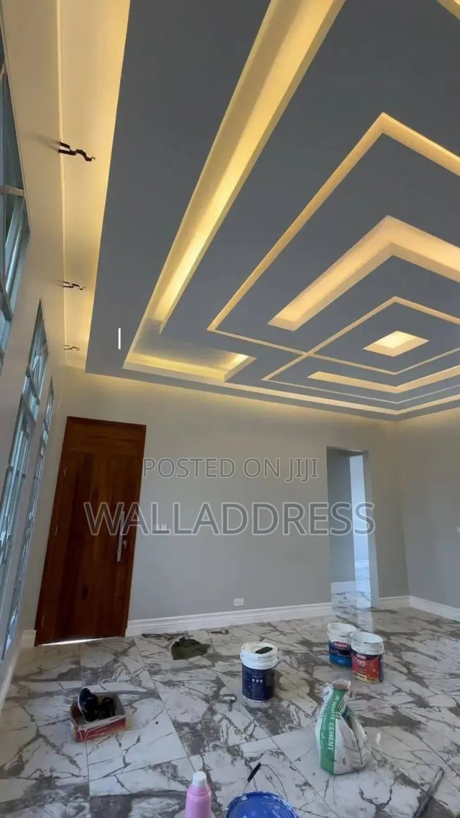 POP Ceiling Installation / Screeding Wall.