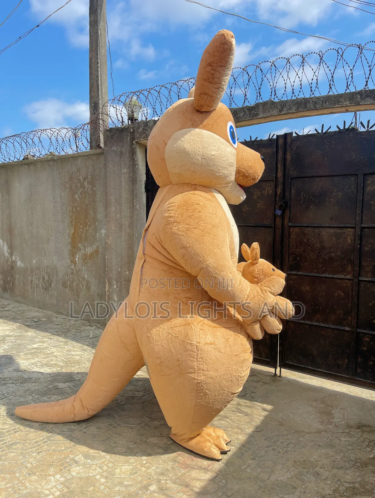 Big Size Inflatable Kangaroo Mascot Costume