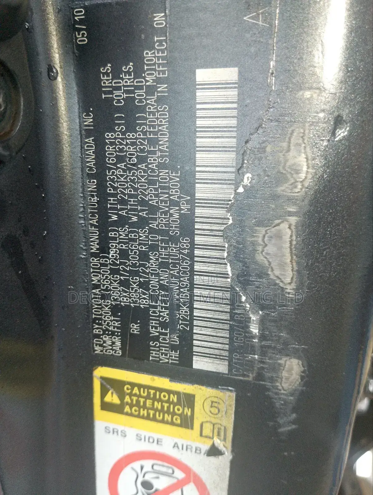 Lexus RX 350 2010 Black