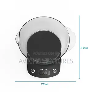 Vega 5kg Electronic Kitchen Scale Digital Food Weight Jug