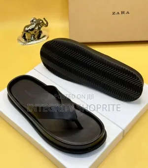 Zara Brown Slippers