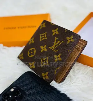Louis Vuitton Quality Luxury Men Genuine Leather Wallet
