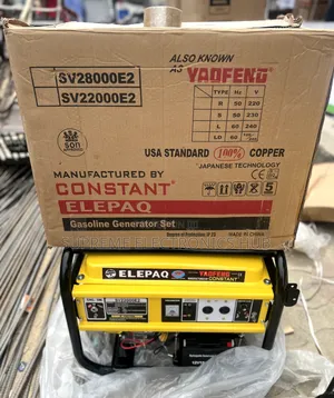 Sv22000e2 Elepaq 11kva Petrol Generator Set {Brand New With Warranty}