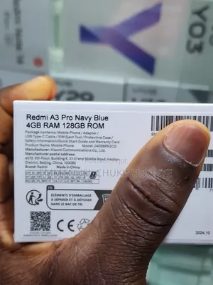New Xiaomi Redmi A3 Pro 128 GB Black