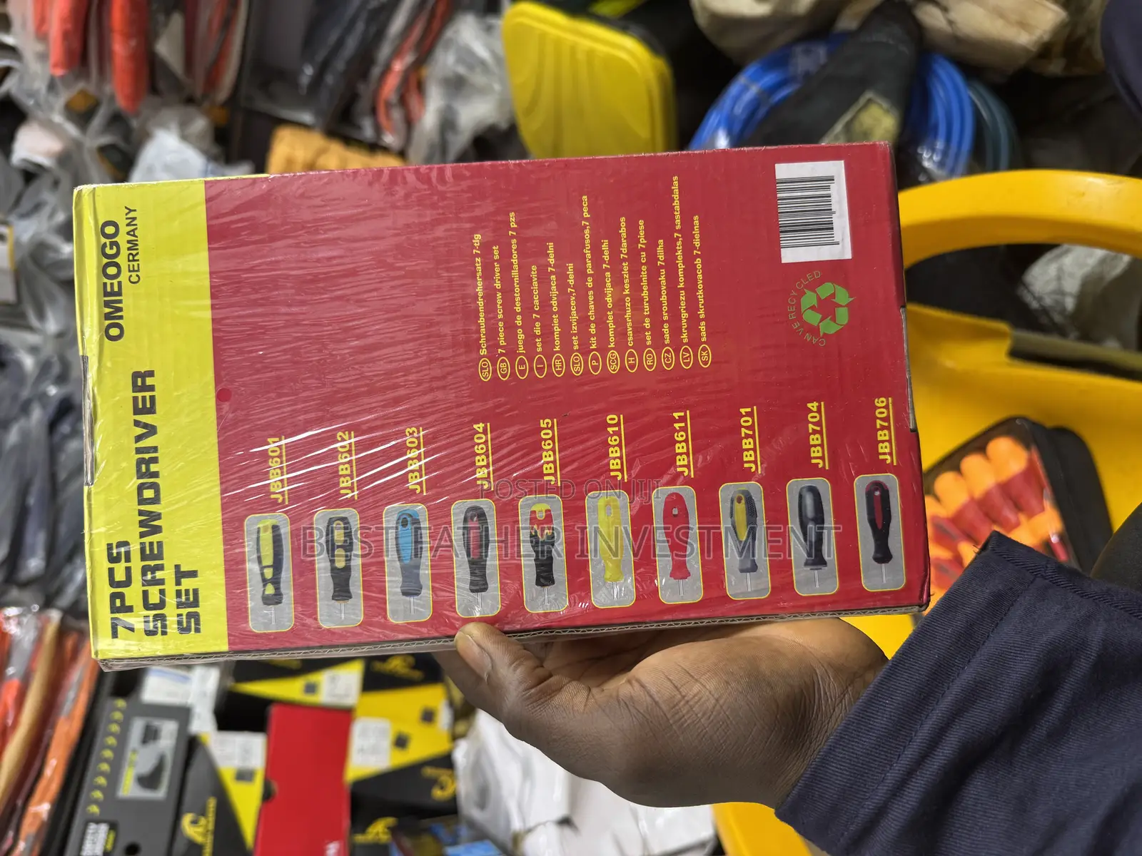 7 Sets of Electrical Screwdrivers 