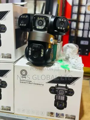 V380pro PTZ 4g Dual Lens Solar CCTV Alert Camera