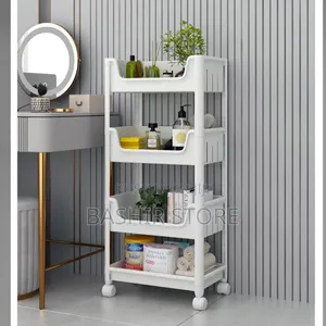 4-Layer Multifunctional Storage Rack With Wheels,