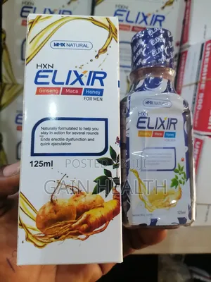 Natural Elixir Ginger Maca Honey for Men