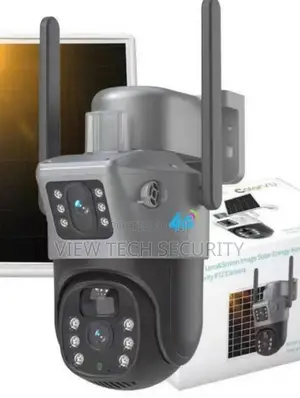 Dual Lens Smart Solar CCTV Camera