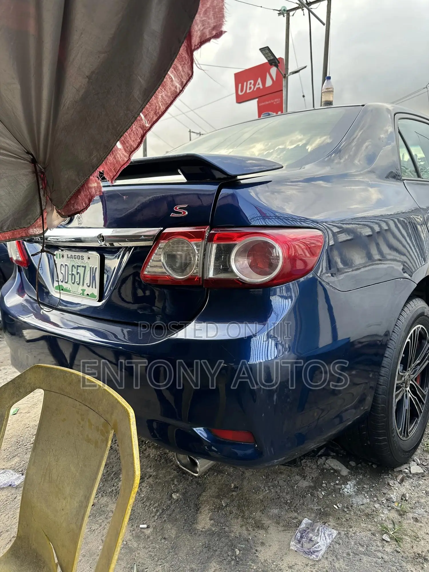 Toyota Corolla 2012 Blue