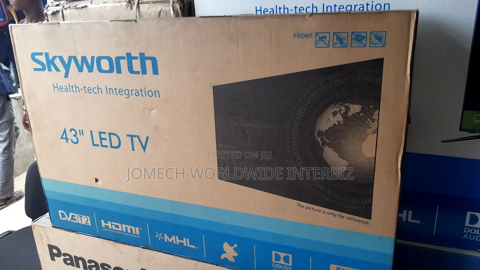 43" Skyworth Television With Built In Decoder