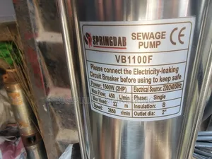 2hp Springdab Sewage Submersible Pump
