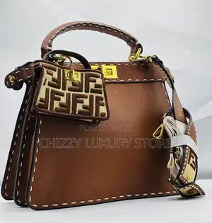 Fendi Quality Luxury Ladies Genuine Leather Handbag