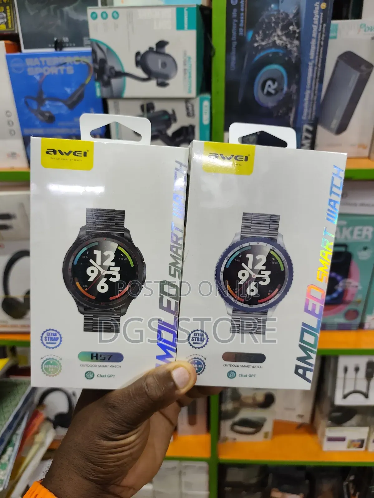 Awei H57 Amoled Smart Watch