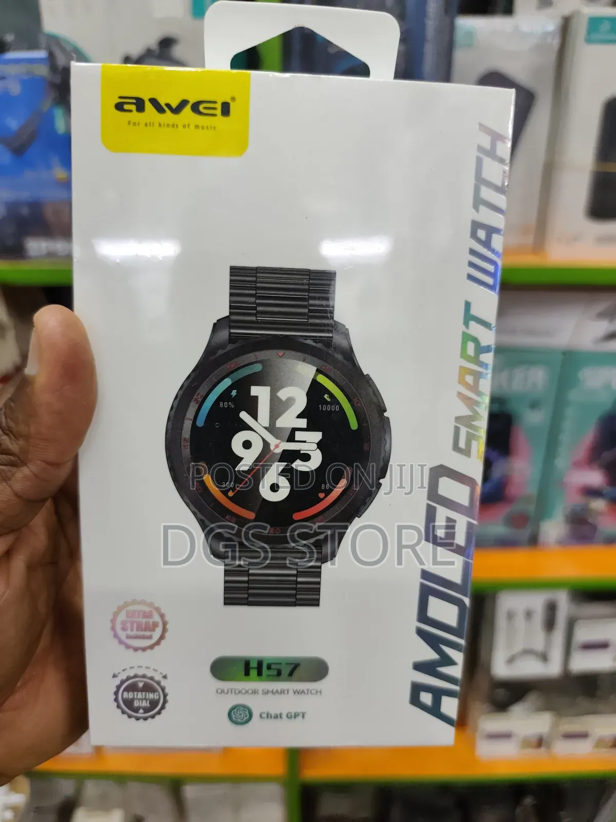 Awei H57 Amoled Smart Watch
