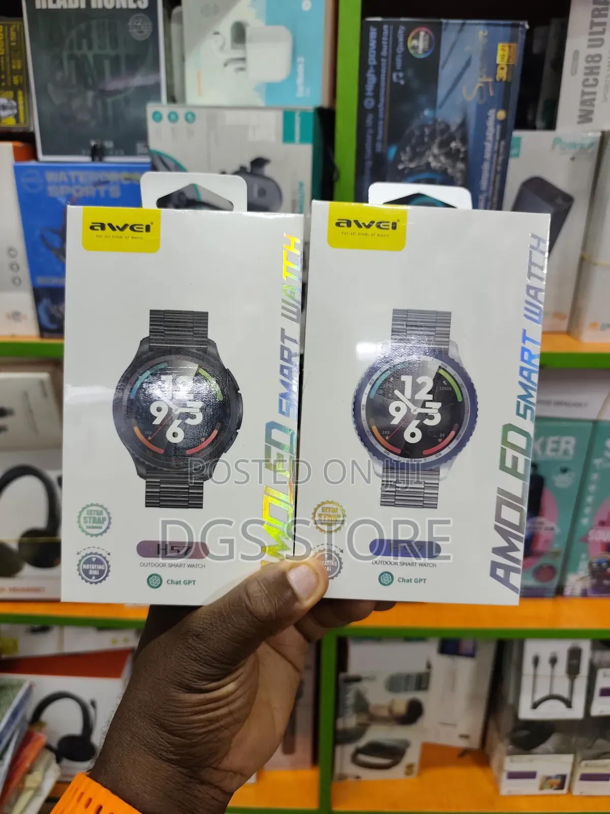 Awei H57 Amoled Smart Watch