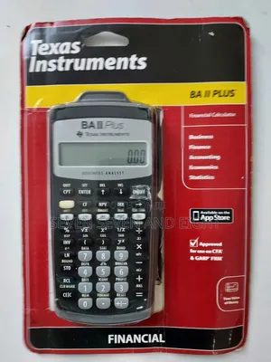 Texas Instruments Ba Ii Plus Calculator - Opened but New in Pack