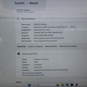 Laptop HP Pavilion 15t 8GB AMD Ryzen 3 SSD 256GB