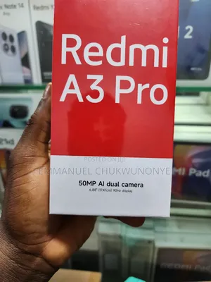New Xiaomi Redmi A3 Pro 128 GB Black