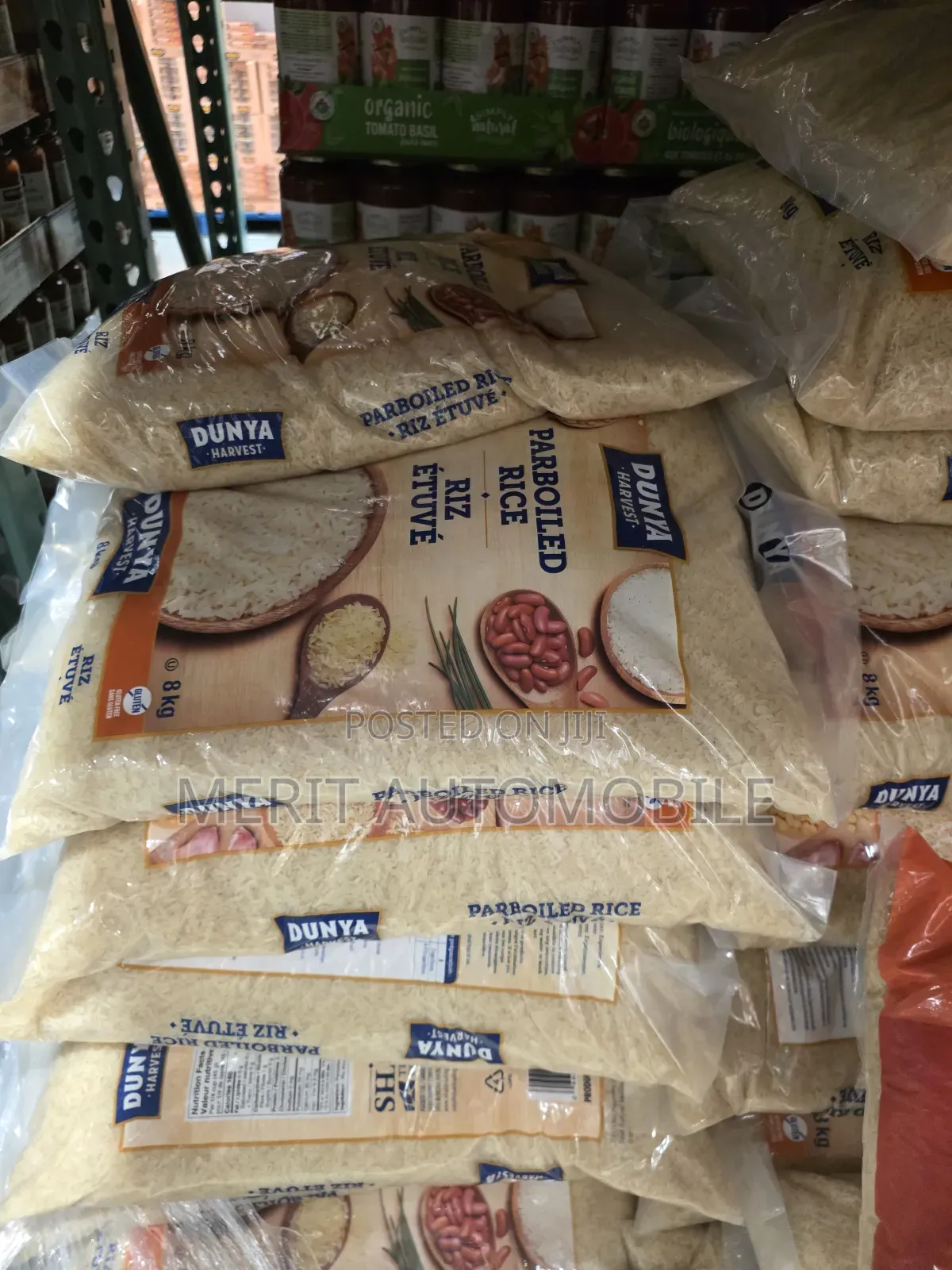 Imported Perboiled 8kg Rice