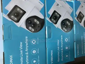Solar CCTV Dual Lens Camera