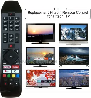 Remote Control for Hitachi Tv With Netflix Youtube Buttons