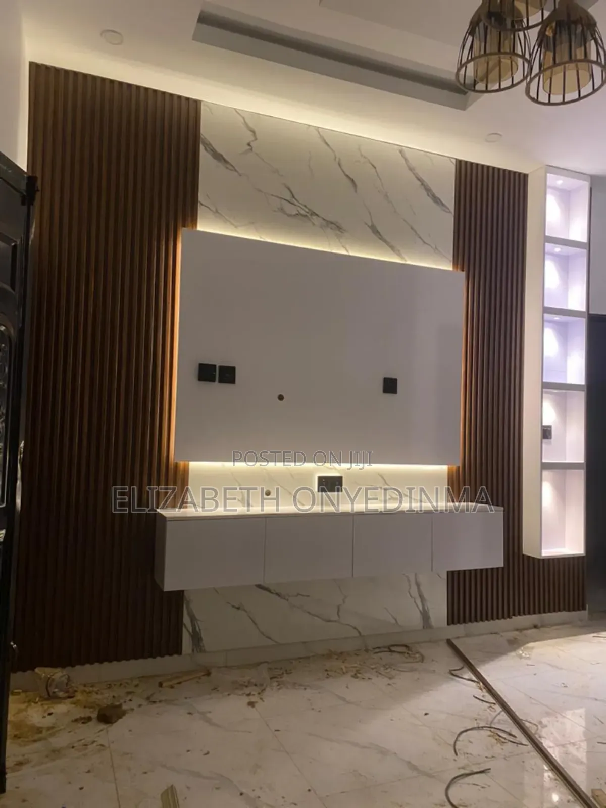 Luxury Tv Console With Light