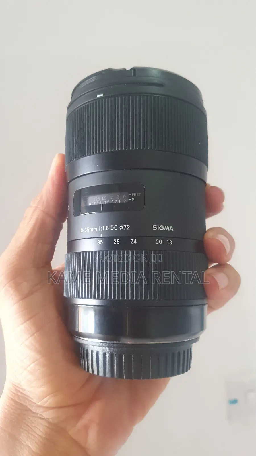 Sigma18-35 F1.8 for Rent