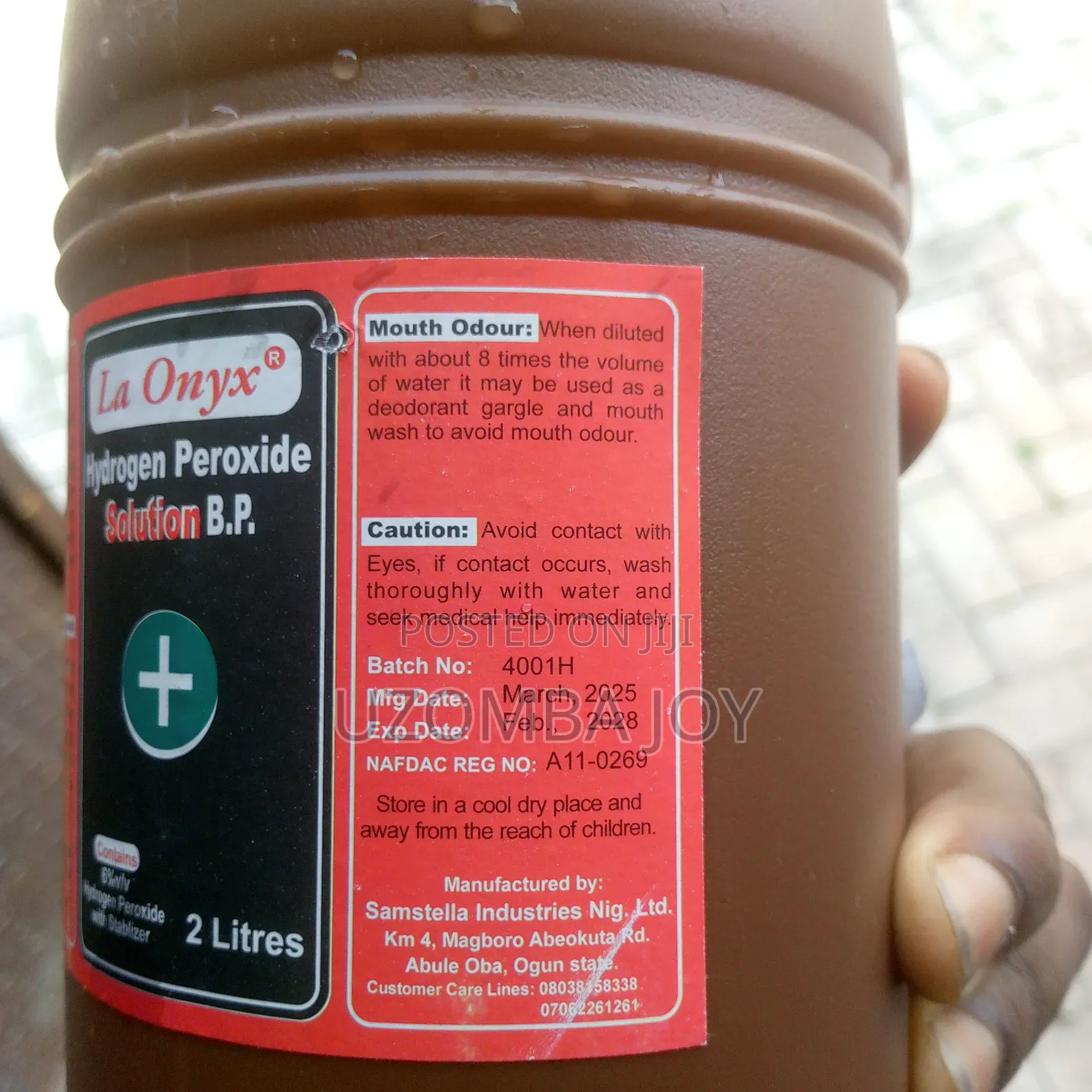 Hydrogen Peroxide 2l