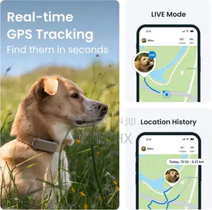 GPS Dog Tracker | Health Alert | Real-Time Location Tracking