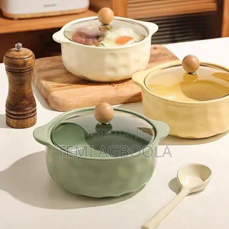 Ceramic Bowl With Cover